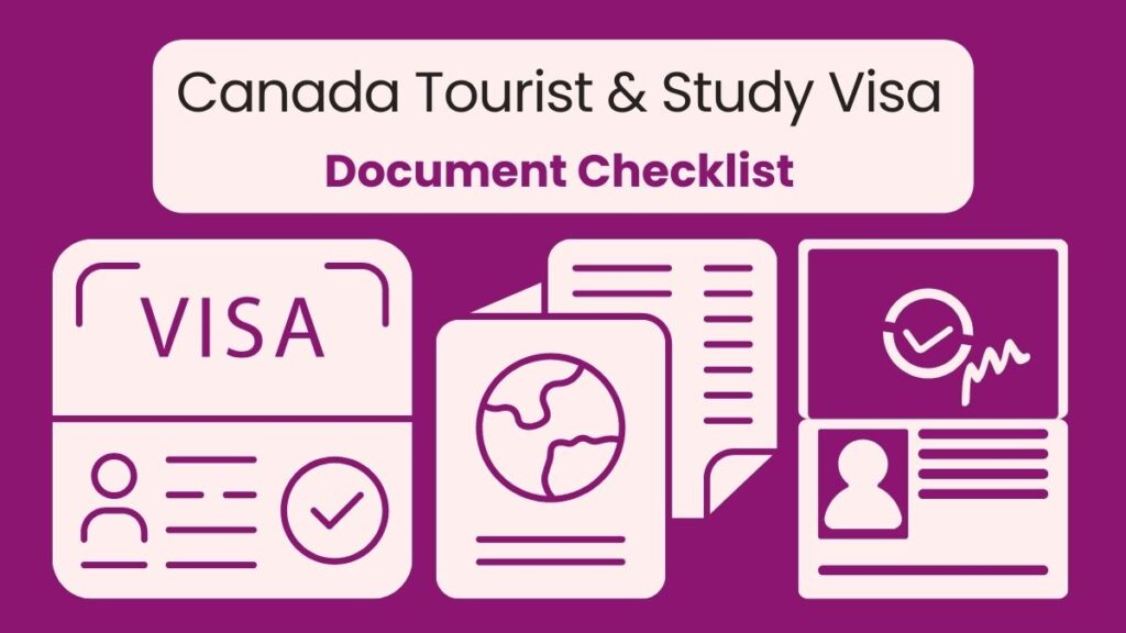 Canada Tourist And Study Visa A Complete Document Checklist For 2022