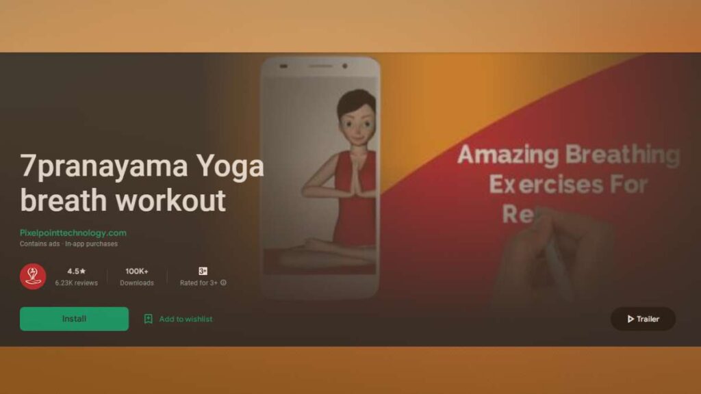 7Pranayama App