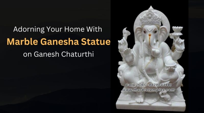 Marble Ganesha Statue