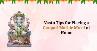 ganpati marble murti