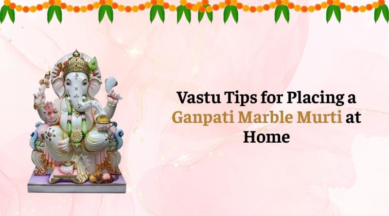 ganpati marble murti