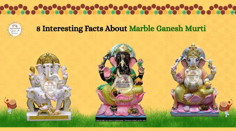 Marble Ganesh Murti