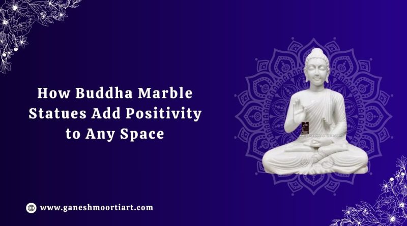 Buddha marble statue