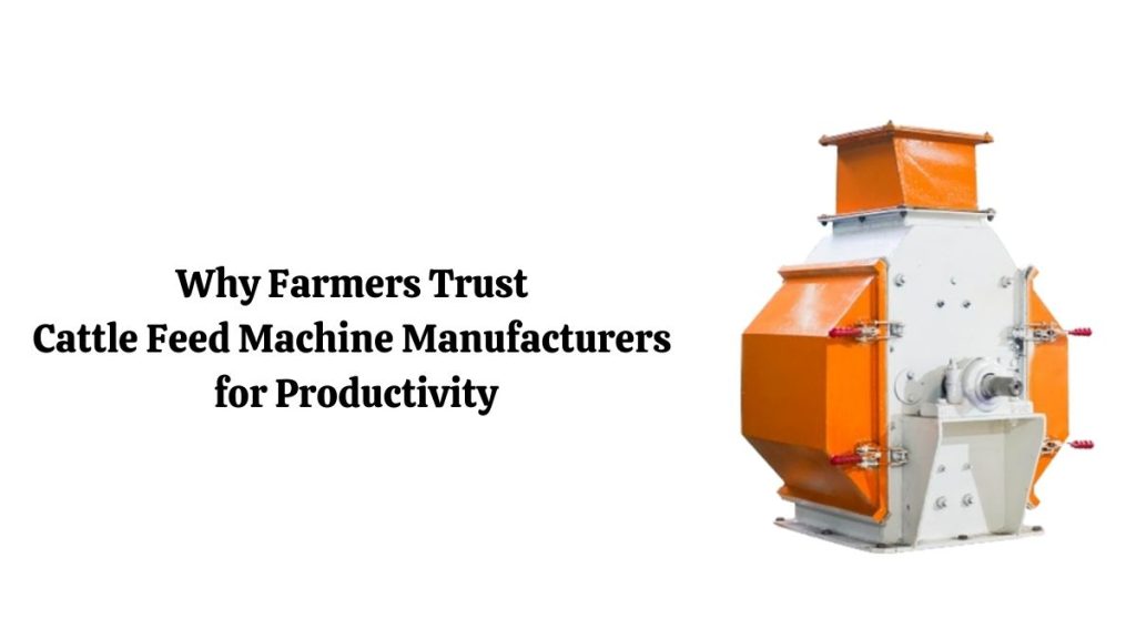 cattle feed plant manufacturing company in India
