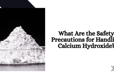 What Are the Safety Precautions for Handling Calcium Hydroxide?