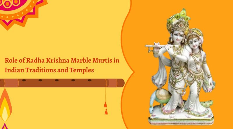 Radha krishna marble murti