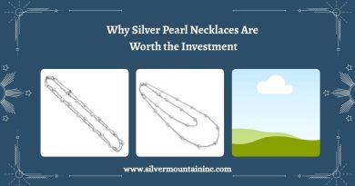 Silver Pearl Necklaces