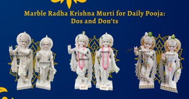 Radha krishna marble moorti