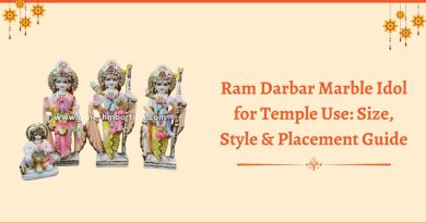 Ram Darbar Marble Statue