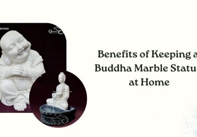 Buddha marble statue water fountain