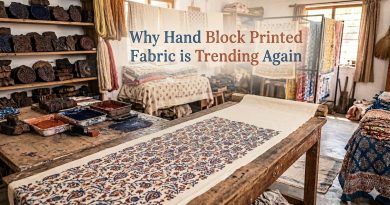 Why Hand Block Printed Fabric is Trending Again