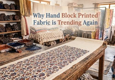 Why Hand Block Printed Fabric is Trending Again