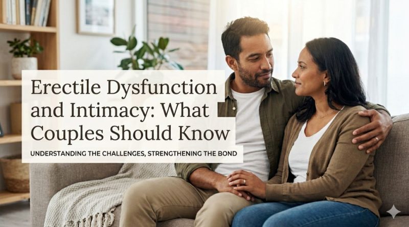 Erectile Dysfunction and Intimacy: What Couples Should Know