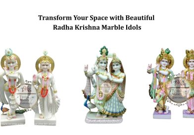 Transform Your Space with Beautiful Radha Krishna Marble Idols