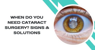When Do You Need Cataract Surgery? Signs & Solutions