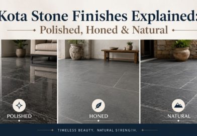 Kota Stone Finishes Explained: Polished, Honed & Natural