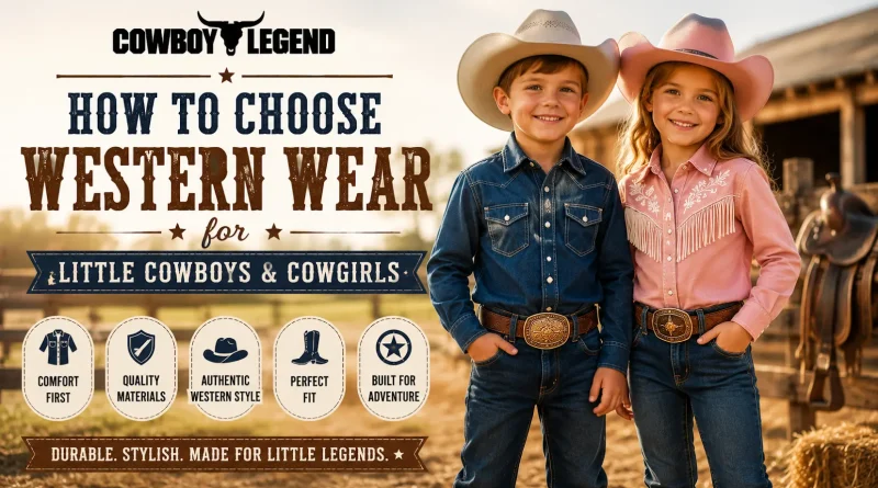 western wear for Little Cowboys & Cowgirls