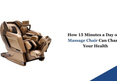 How 15 Minutes a Day on a Massage Chair Can Change Your Health