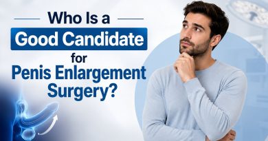 Medical illustration for a blog explaining who is a good candidate for penis enlargement surgery