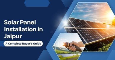 Solar Panel Installation in Jaipur – Complete Buyer's Guide featuring rooftop solar panels and renewable energy system.