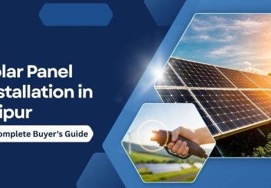 Solar Panel Installation in Jaipur – Complete Buyer's Guide featuring rooftop solar panels and renewable energy system.