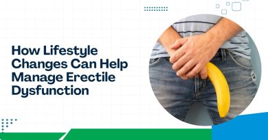 How lifestyle changes can help manage erectile dysfunction