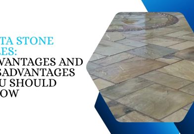 Kota Stone Tiles showing natural flooring design with advantages and disadvantages