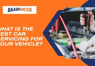 Expert car servicing in Jaipur with professional mechanics performing complete vehicle inspection, engine maintenance, oil change, brake check, and diagnostic services.