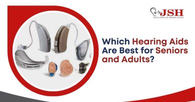 Senior and adult using advanced digital hearing aids for improved sound clarity and comfortable everyday hearing in Jaipur.