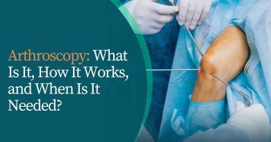 Arthroscopy surgery procedure for diagnosing and treating joint problems