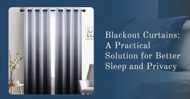 Blackout Curtains for Better Sleep and Privacy