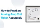 How to Read an Analog Amp Volt Meter Accurately