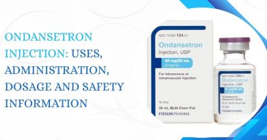 Ondansetron Injection vial and pharmaceutical packaging