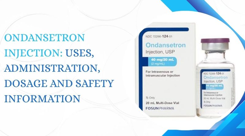 Ondansetron Injection vial and pharmaceutical packaging