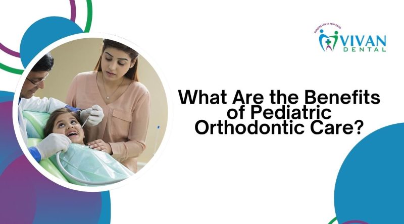 Pediatric orthodontic care helping children maintain healthy teeth and proper dental alignment