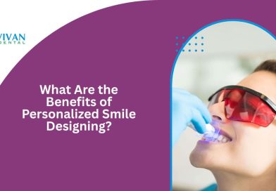 Personalized smile designing consultation with a cosmetic dentist.