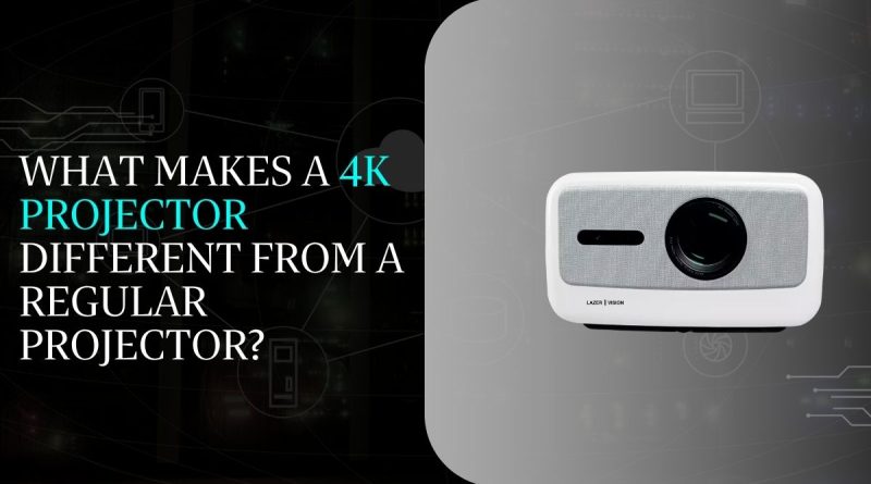4K projector displaying advanced home entertainment technology