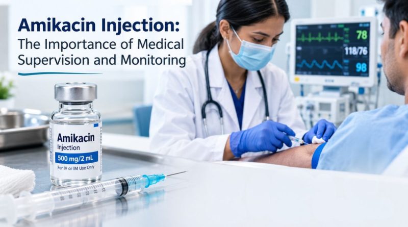 Amikacin Injection: The Importance of Medical Supervision and Monitoring