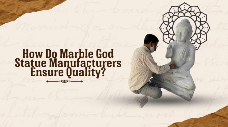 Marble god statue crafted by skilled marble statue manufacturers.