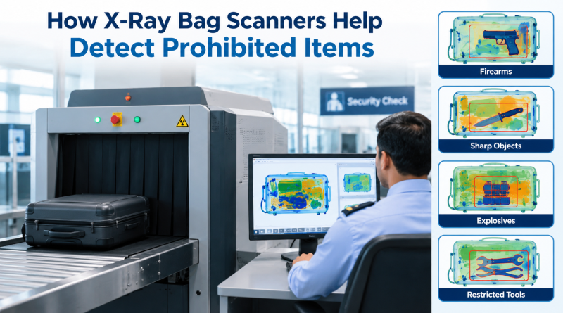 How X-Ray Bag Scanners Help Detect Prohibited Items