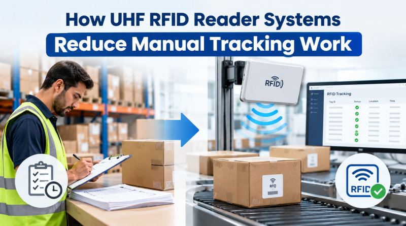 How UHF RFID Reader Systems Reduce Manual Tracking Work